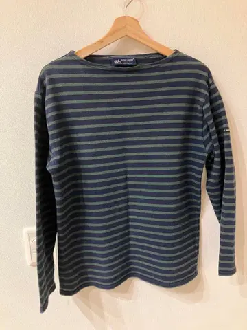 SAINT JAMES 웨쌍 긴팔 네이비 그린