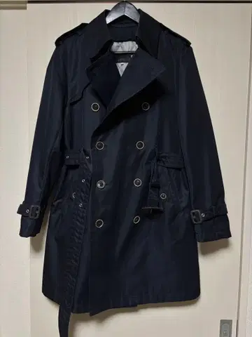 마노 가먼트 더블 트렌치코트