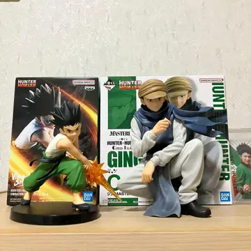 HUNTER x HUNTER 곤과 진 부자 피규어 세트 제일복권