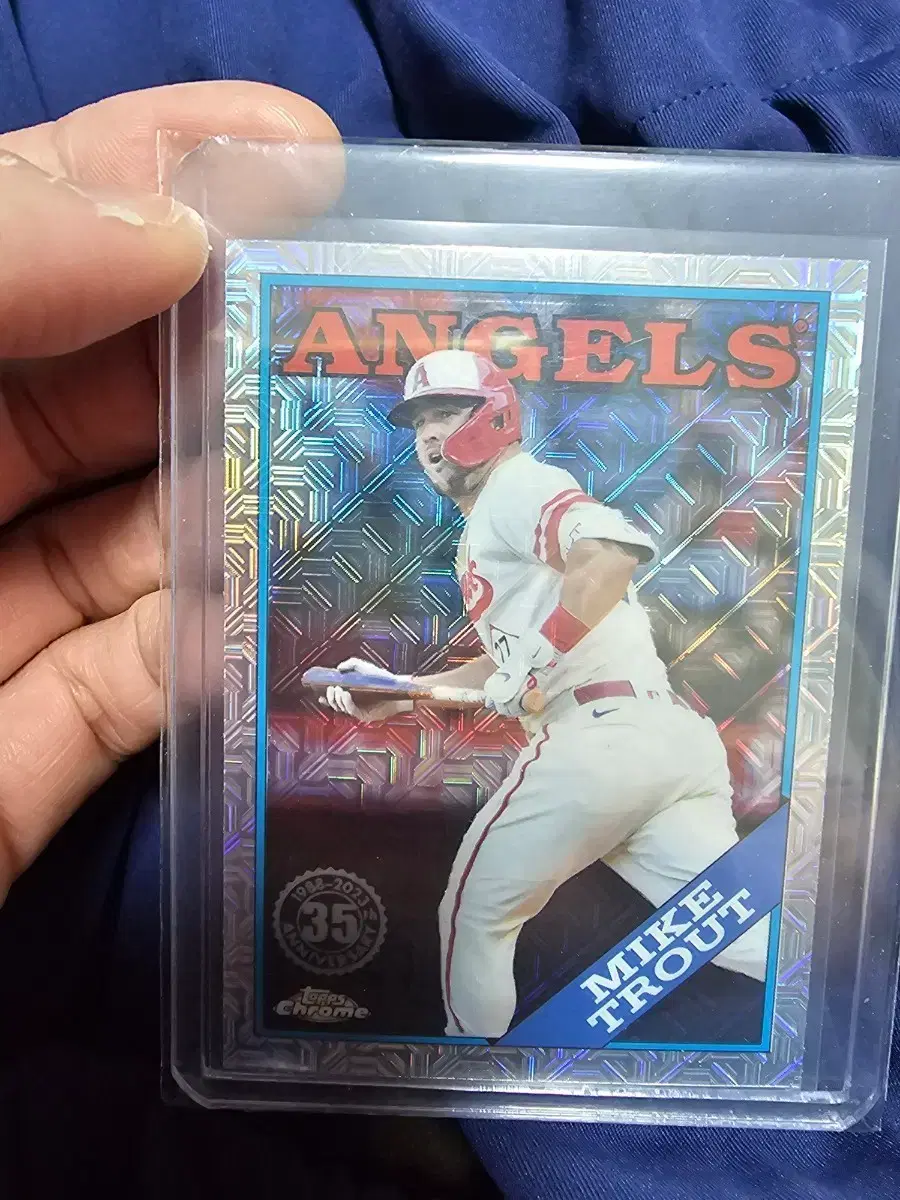 Topps LA.엔젤스 마이크 트라웃 야구 카드 35주년