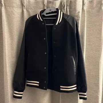 GU 바시티 자켓 블랙