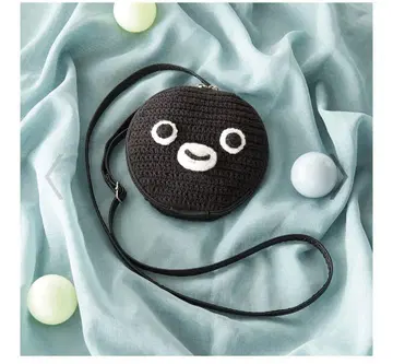 Suica 펭귄 벨메종 손뜨개질 숄더백