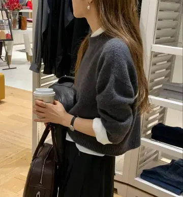 한국 여성용 ounce 온스 숏 니트