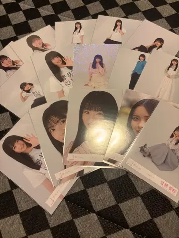 사쿠라자카46 생사진 4기생 묶음 판매