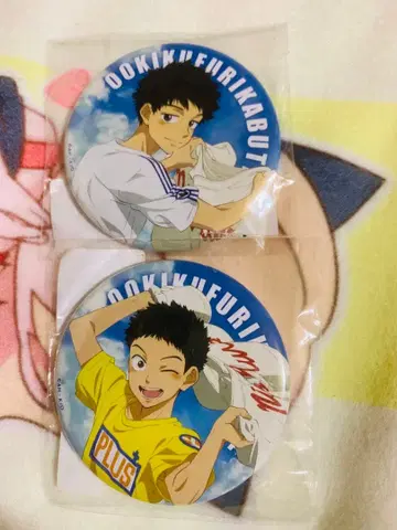 오오후리 아베 타카야 타지마 캔뱃지