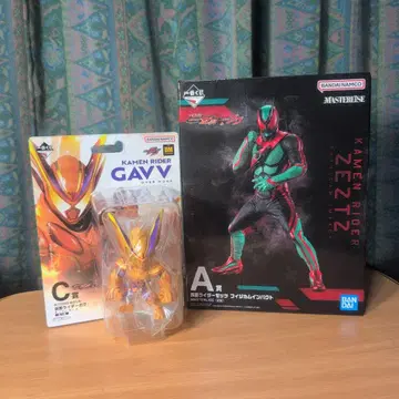 가면라이더 제츠 & GAVV 피규어 2개 세트