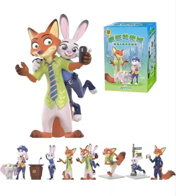 주토피아 주디 홉스 피규어 세트