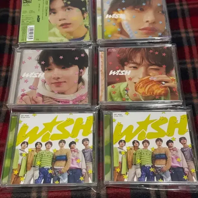 엔시티 위시 일본반 위시 일본 앨범 개인 단체 리쿠 유우시 료 사쿠야