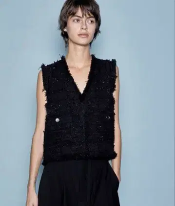 MAISON SPECIAL 트위드 베스트