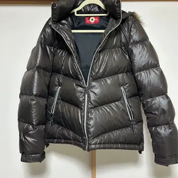 컨버스 다운 자켓 브라운 익명 배송