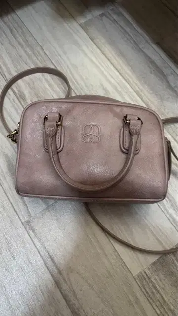 SNIDEL 미니 보스턴 백 핑크