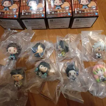 제일복권 귀멸의 칼날 쵸코놋코 피규어 8종 컴프 세트