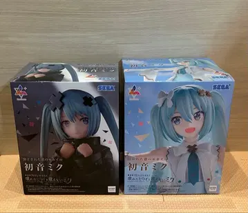 극장판 프로젝트 세카이 부서진 세계와 노래할 수 없는 미쿠 피규어 2세트
