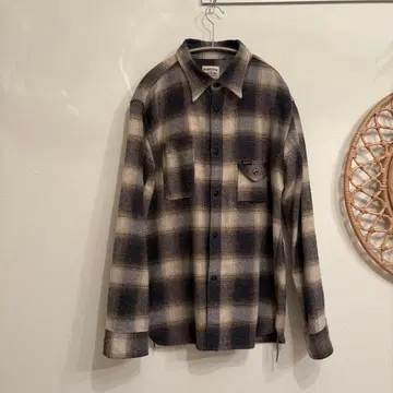 Pherrow's 체크 무늬 플란넬 셔츠 L 사이즈