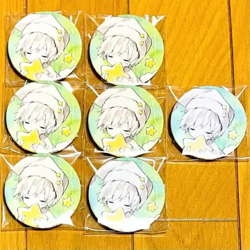 마후마후 캔뱃지 수채화 은하의 크로니클