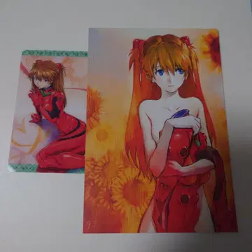 신세기 에반게리온 아스카 AR 카드 엽서