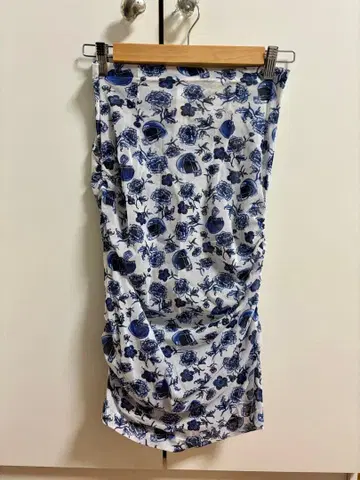 BELPER 메쉬 프린트 스커트