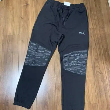 푸마 PUMA 남성용 M 맨투맨 블랙 카모플라쥬 팬츠