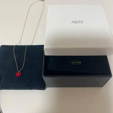 [새상품급] 아커 티란하트 (레드) 목걸이 AHKAH