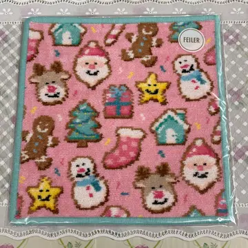 FEILER 페이러 타월 손수건 크리스마스 쿠키 완판템