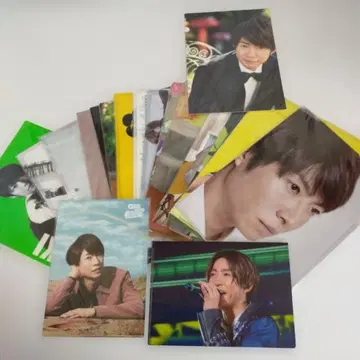 아라시 아이바 마사키 클리어 파일 19장과 아트 카드