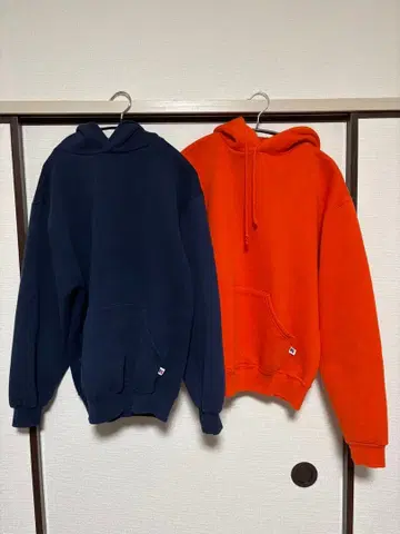 러셀 USA제 80s90s 후드티 후디 2종