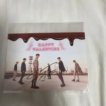 GOT7 발렌타인데이 카드 사인 포함
