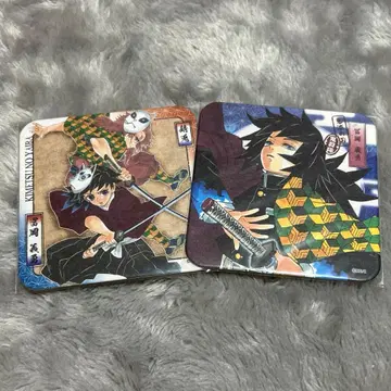 귀멸의 칼날 아트 코스터 기유 사비토