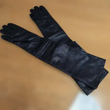 양가죽 블랙 롱 그로브 가죽 S031-053