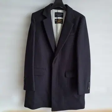 MACPHEE : 새상품급 울 캐시미어 체스터 코트