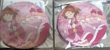 배송] 프리큐어 프리티 스토어 트윙클 캔 배지 '하루노 하루카' 2개