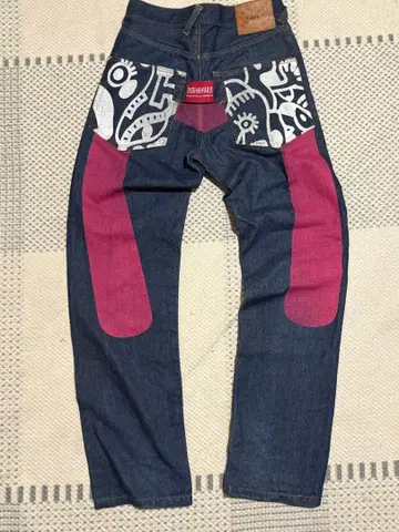 EVISU 파리 데님 대흑