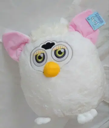 레트로 퍼비 봉제 인형 화이트