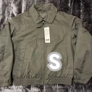 UNIQLO U 퍼프 테크 숏 블루종 S