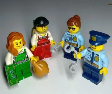 [ LEGO ] 레고 시티 폴리스 강도 소품