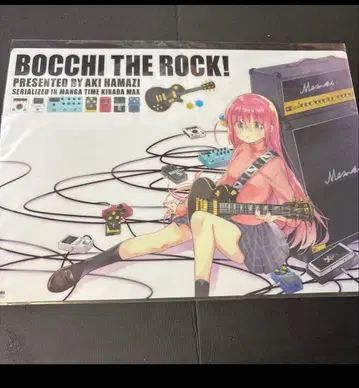 봇치 더 록! 1권 멜론북스 유상 특전 B4 클리어 매트