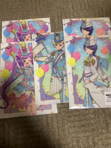 프리파라 10주년 마루쿠지 유메 와쿠 마칭 코디 클리어 파일