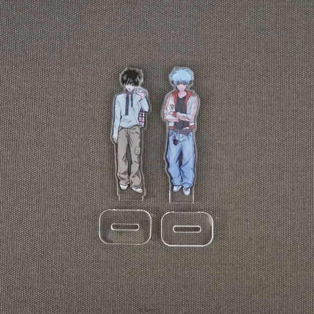 은혼 김부록님 긴토키 히지카타 사복 미니 아크릴 스탠드