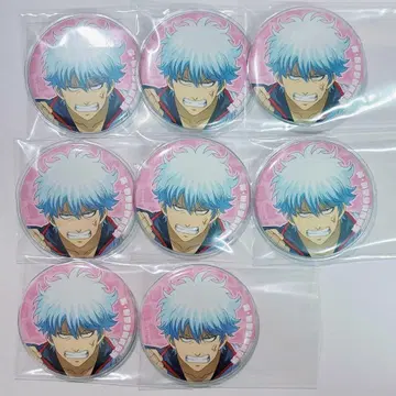 은혼 사카타 긴토키 캔뱃지 8개 세트