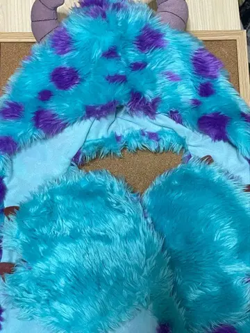 몬스터 주식회사 샐리 머플러 캡