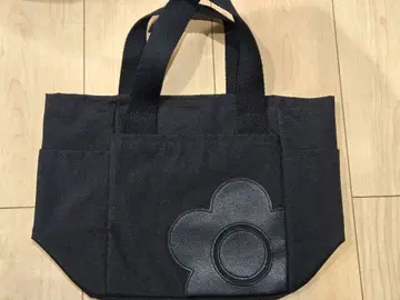 마리콴트 토트백 플라워 모티브