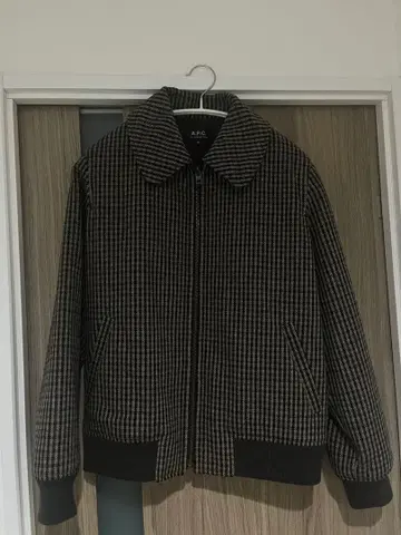 [ A.P.C. ] 체크 무늬 자켓 사이즈 38