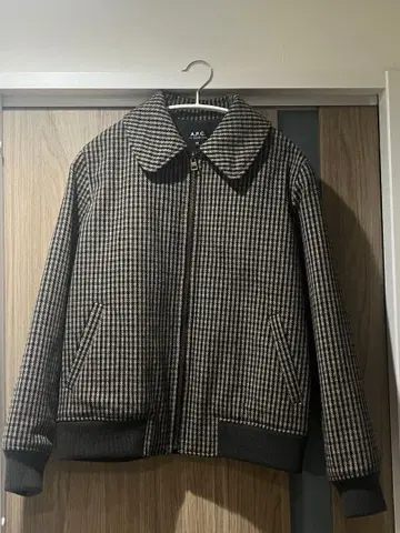 [ A.P.C. ] 체크 블루종/아우터