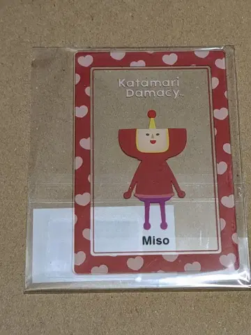 카타마리다마시이 클리어 카드