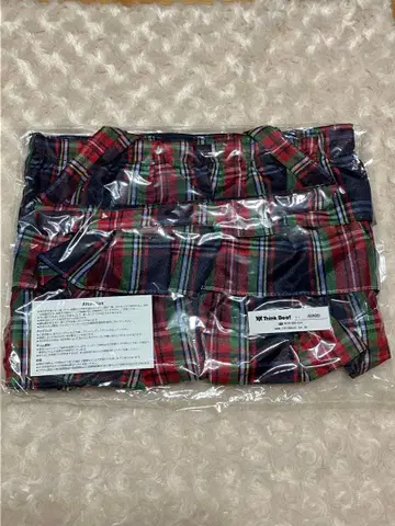 그레이스 히라히라 (블루 레드 체크) 싱크비! 미개봉 새상품