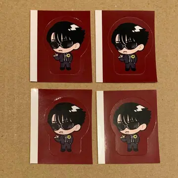 스노 카리스마 맥스 스티커 4장 세트 미야타테 료타 MIYADATE