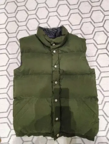 귀중한 Crescent 크레센트 다운 웍스 그린 다운 베스트 사이즈 M
