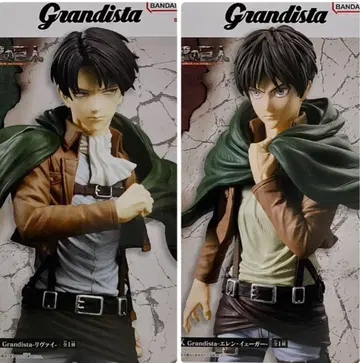 진격의 거인 Grandista 리바이 엘렌 예거 피규어 세트