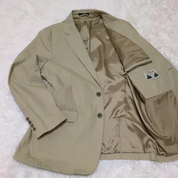 미사용급 XXL 컨디션 최상 엘엘빈 테일러드 자켓 베이지