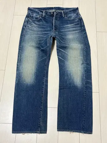 OMNIGOD 옴니갓 50009A W34 빈티지 가공 청바지